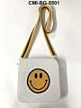 Smile Bag Smile Pattern for Women Beaded Work Box Bag Beaded Bag