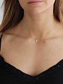 18K Gold Plated Chain Diamond Zircon Star Shape Necklace for Women
