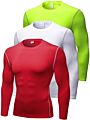 Men's Shirt Long Sleeve Shirt for Men Baselayer Sports Thermal Tops