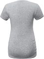 Premium Short Sleeve Maternity Tops for Women Side Ruched Modal Cotton Pregnancy Shirts Crew Neck Basic Tees