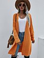 Autumn Knit Long Cardigan Solid Color Women's Sweater Loose Casual Women's Sweater
