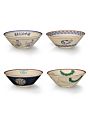 16 Ounces Japanese Bowls, On- Unbreakable Cuenco Melamine round Bowl for ,Rice,Soup Bowls