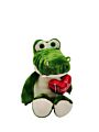 Floppy Superior Pet Valentine's Day Crocodile with Heart Stuffed Plush Toy
