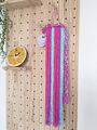 Moonson Unicorn Hair Bow Holder for Girls Wall Hanging Decor and Baby Hair Clip Hanger Organizer, Rainbow Unicorn