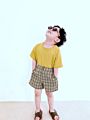 X1368/Eco-Friendly Kids Clothing Organic Cotton Fiber Boys T Shirt Breathable Soft Toddler Children T-Shirt Short Sleeve