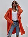 Autumn Knit Long Cardigan Solid Color Women's Sweater Loose Casual Women's Sweater