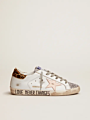 Goldens Hi Star Sneakers G33Ws945.A6 Upper in Calf Leather Slight Vintage Treatment Star in Worn Effect Leat Gooses