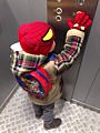 Kids' Knitted Warm Cartoon Gloves Children Spiderman Hat and Glove Set for Boys Ages 2-5