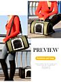 Luxury Outdoor Travel Airline Travel Pet Dog Carrier Backpack Bag