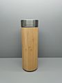 Eco-Friendly Natural Bamboo Thermos Vacuum Thermos with Tea Filter Reusable Water Bottle Wooden Water Bottles