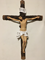 Jesus Christ on Wall Cross 24'' Crucifix Wood Cross High Resin Statue Figurine
