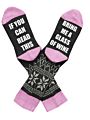 Unisex If You Can Read This Bring Me a Glass of Wine Novelty Funky Funny Socks