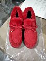 Autumn Women's Casual Faux Fur Shoes Cute Bow Knot Fluffy Furry Slip-On Sneakers Ladies Plush Loafers Flats