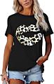 Leopard Print T-Shirt for Women with Lips