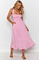 Supply Pink Elegant Casual Bodycon Woman Bandage Dress