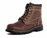 Men's Zipper Premium Water Resistant Rugged Outsole Construction Performance Soft Toe Work Boots