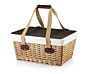 Picnic Basket Family Camping outside Deluxe Wicker Hamper