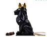 Resin Origami Polygon Crown Lion Statue for Table Top Decoration