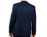 Design Italy Wool Business Sky Blue Suit Blazers for Men