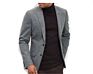 Men Prom Suit Slim Fit Men's Casual Daily Suits V-Neck Business for Top Coat Pant Men Suit