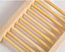 Bamboo Wooden Soap Dishes Wood Soap Dish Holder Eco Friendly for Shower