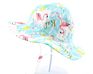 Cotton Soft Top Cartoon Animals Printed Baby Kids Sun Sunshade Fisherman Bucket Hat