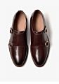 Women Monk Shoes Loafers Girls Formal Dress Ayakkabi Zapatos Mujer Tacon Schuhe Retro Vintage Genuine Leather Shoes High