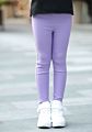 Solid Color Slim All-Match Cropped Pants Candy-Colored Girls' Leggings Children Kids Leggings Tights Young Girls