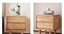 Bedroom Furniture Wooden Bedside Table Modern Solid Wood Nightstand Ash Wood Bedside Cabinet