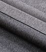 Keewo Double Layer Simple Ready Made Eyelet Ring Style Velvet Linen Light Grey Blackout Curtain