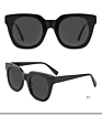 Colorful Simple Design Big Frame Men Italian Oval Outdoor Anti-Uv Acetate Sunglass