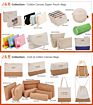 Logo Cotton Canvas Jute Makeup Cosmetic Zipper Pouch Bag Natural Jacquard Cotton Jute Fabric Organizer Bags for Phone