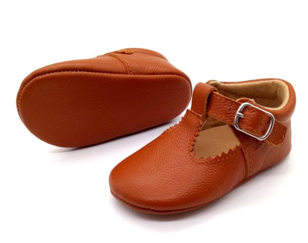 Boys Girls T Bar Mary Jane Dress Prewalker Baby Leather Shoes Kids