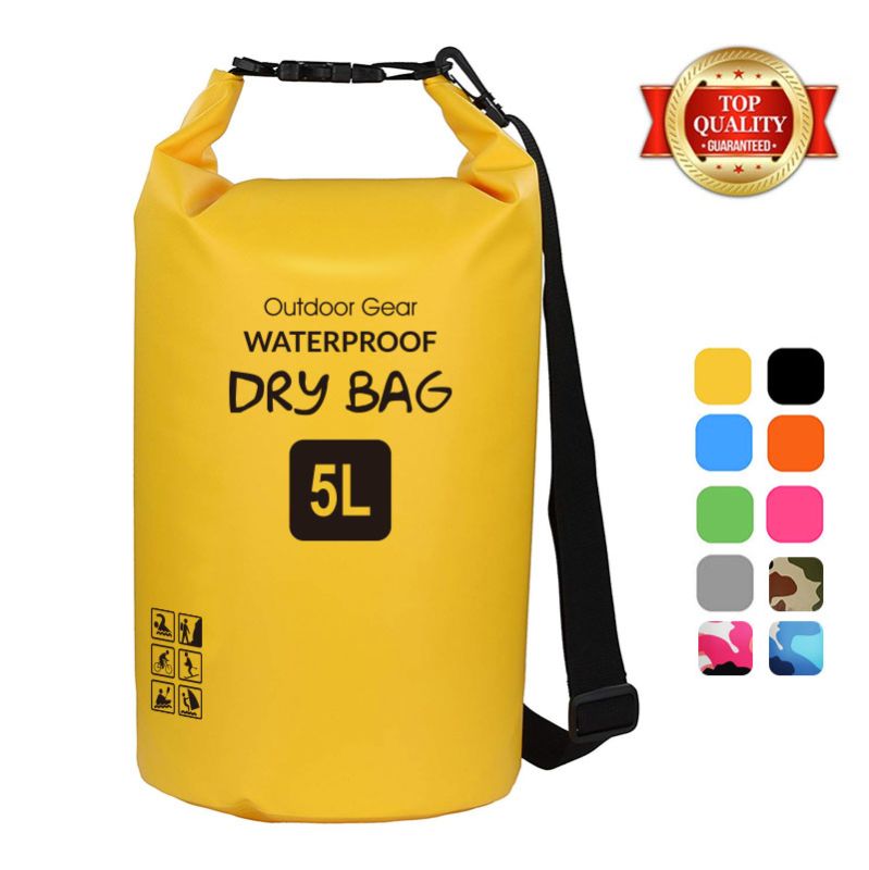 Stock 5L Dry Bag Outdoor Camping Waterproof Dry Bag