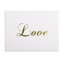 Exquisite Gilded Printed Greeting Christmas Cards Thank You Flower Greeting Card