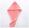 Free Sample Rts 1Pc Moq Microfiber Hair Drying Turban Salon Towel Bathroom Hair Wrap Dryer Towel for Women