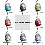 Indoor Luxury Rattan Chair Patio Egg Shape Hanging Set Lazy Swing Chairs for Sales