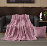 Os Fleece Throw Blanket Printed Fabric Solid Flannel Warm and Cozy Soft Fuzzy Plush Plaid 100% Polyester Adults Knitted