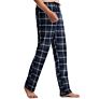 Soft Cotton Pyjama Lounge Pants Casual Men Plaid Pajama Pants