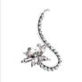 Aaa22 Rhinestone Women Earrings Ear Cuff Jewelry Gifts Wrap Earrings Butterfly Flowers Diamond Ear Clips
