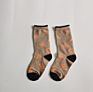 Children Socks Infant Solid Color Relent Floor Non-Slip Socks Kids Stocking Leopard Print Baby Socks
