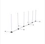 Dog Outdoor Training Equipment High Jump,Hoop and Pole Three Piece Dog Tunnel Pet Training Kit Hoop Agility Equipment