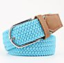 3517 Woven Braided Elastic Waist Belt Woman Leisure Elastic Sport Belt