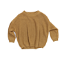 Autumn Newborn Baby Infant Toddler Kids Girl Solid Color Knitted Pullover Sweater