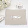 Rts Eco Friendly Cotton Cosmetic Bags Blank Reusable Canvas Zipper Multicolour Makeup Pouch Bag with Golden Zipper