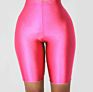 Zm10212B Lady Clothes Arrivals High-Waisted Fluorescent Ladies Casual Shorts Slim Women Shorts