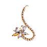 Aaa22 Rhinestone Women Earrings Ear Cuff Jewelry Gifts Wrap Earrings Butterfly Flowers Diamond Ear Clips