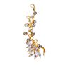 Aaa22 Rhinestone Women Earrings Ear Cuff Jewelry Gifts Wrap Earrings Butterfly Flowers Diamond Ear Clips