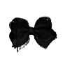 1 Pcs/Lot Girl Boutique Bows with Clip Grosgrain Ribbon Lace Bow Hairpins Kids Hair Accessories