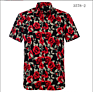 Salessummer Holiday Tropical Shirts Mens Hawaiian Shirts Casual Floral Print Short Sleeve Button down Shirt